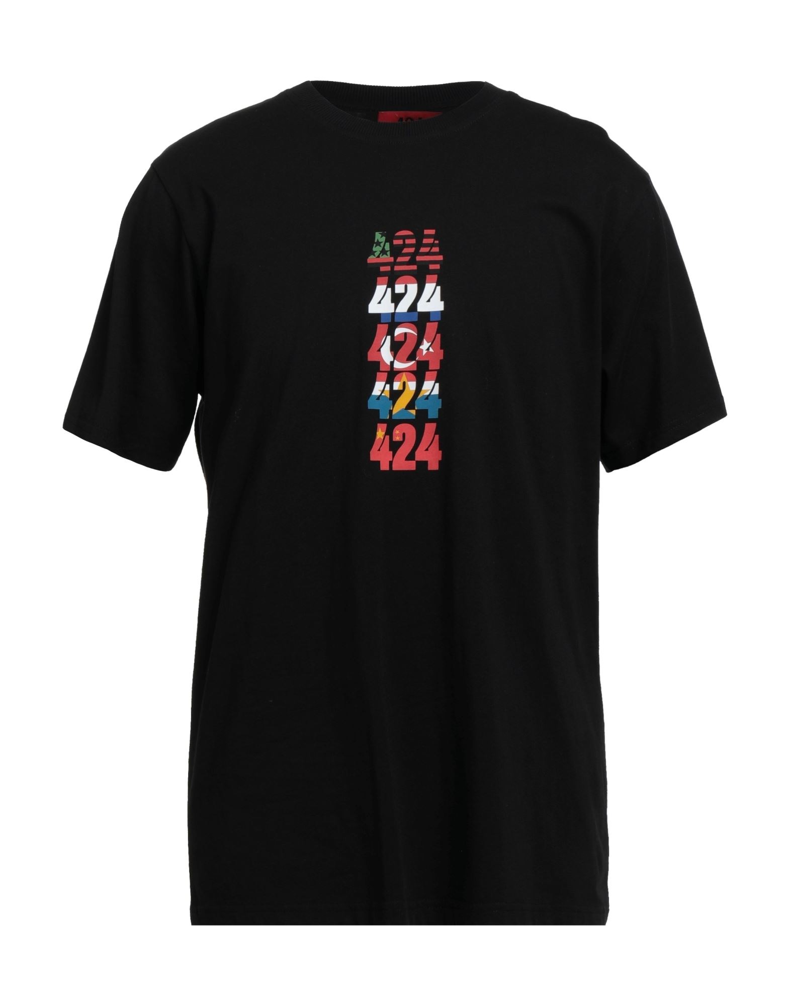 424 FOURTWOFOUR T-shirts Herren Schwarz von 424 FOURTWOFOUR