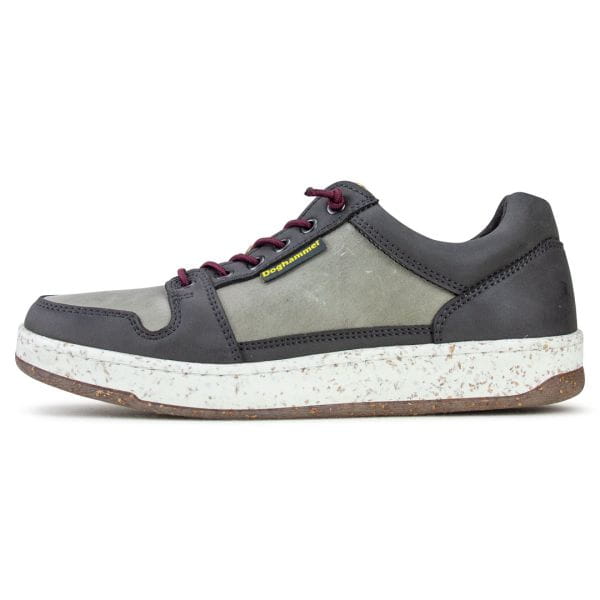 Warmgefütterter Winter Sneaker für Damen aus Leder in der Trendfarbe grau mit Merino-Woll Futter " 36" von 4251414215832