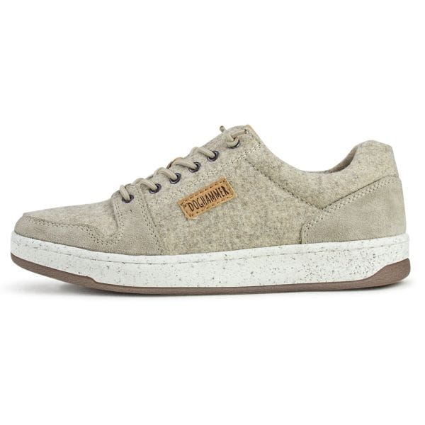 Merino-Sneaker für Damen in beige " 38" von 4251414227682