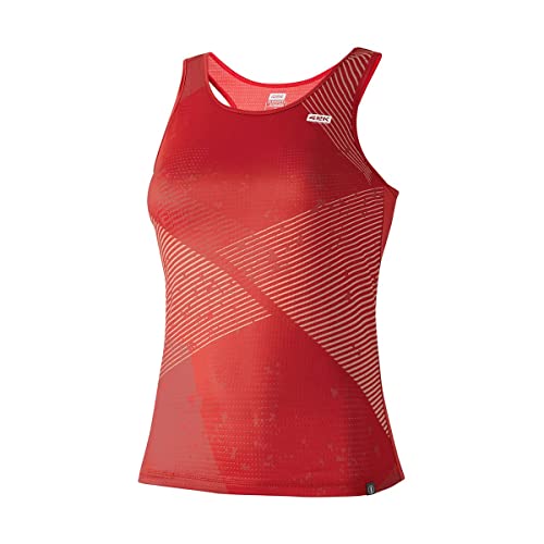 42K RUNNING - Technisches Sportshirt für Damen, 42 K, Elements Summer Recycled, Feuer, XL von 42K RUNNING