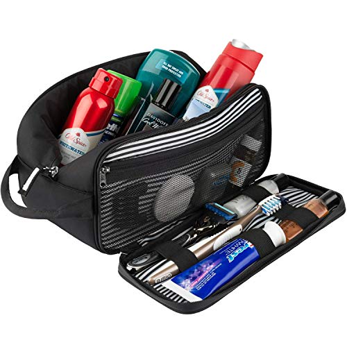 Kulturbeutel Dopp Kit für Herren – Nylon Reise Kulturtasche Wasserdicht Dusche Kosmetik Organizer für Frauen Männer – Reise-Kit Rasiertasche für Männer Kulturbeutel Dopp Kit für Herren – Nylon Reise Kulturtasche Wasserdicht Dusche Kosmetik Organizer für Frauen Männer – Reise-Kit Rasiertasche für Männer von 42Travel