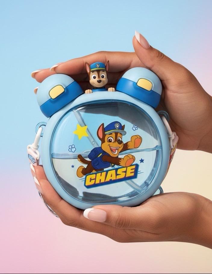 Paw Patrol Interaktive Wasserflasche - Chase-Modell | Blau von 432Artvibes