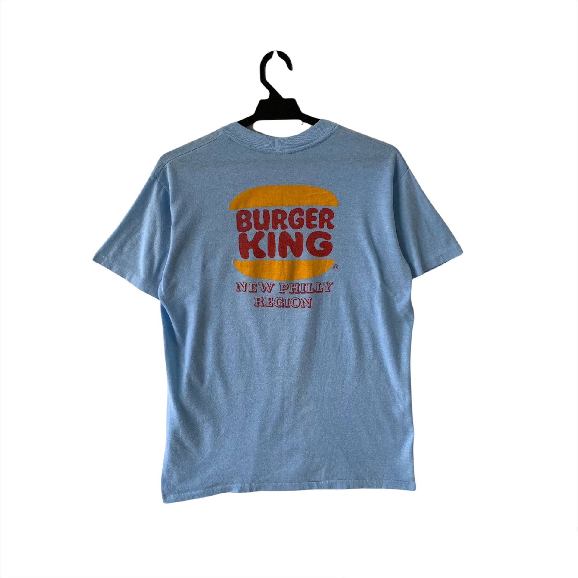 Vintage 80Er Burger King Tshirt Size Fit M von 43VintageArt