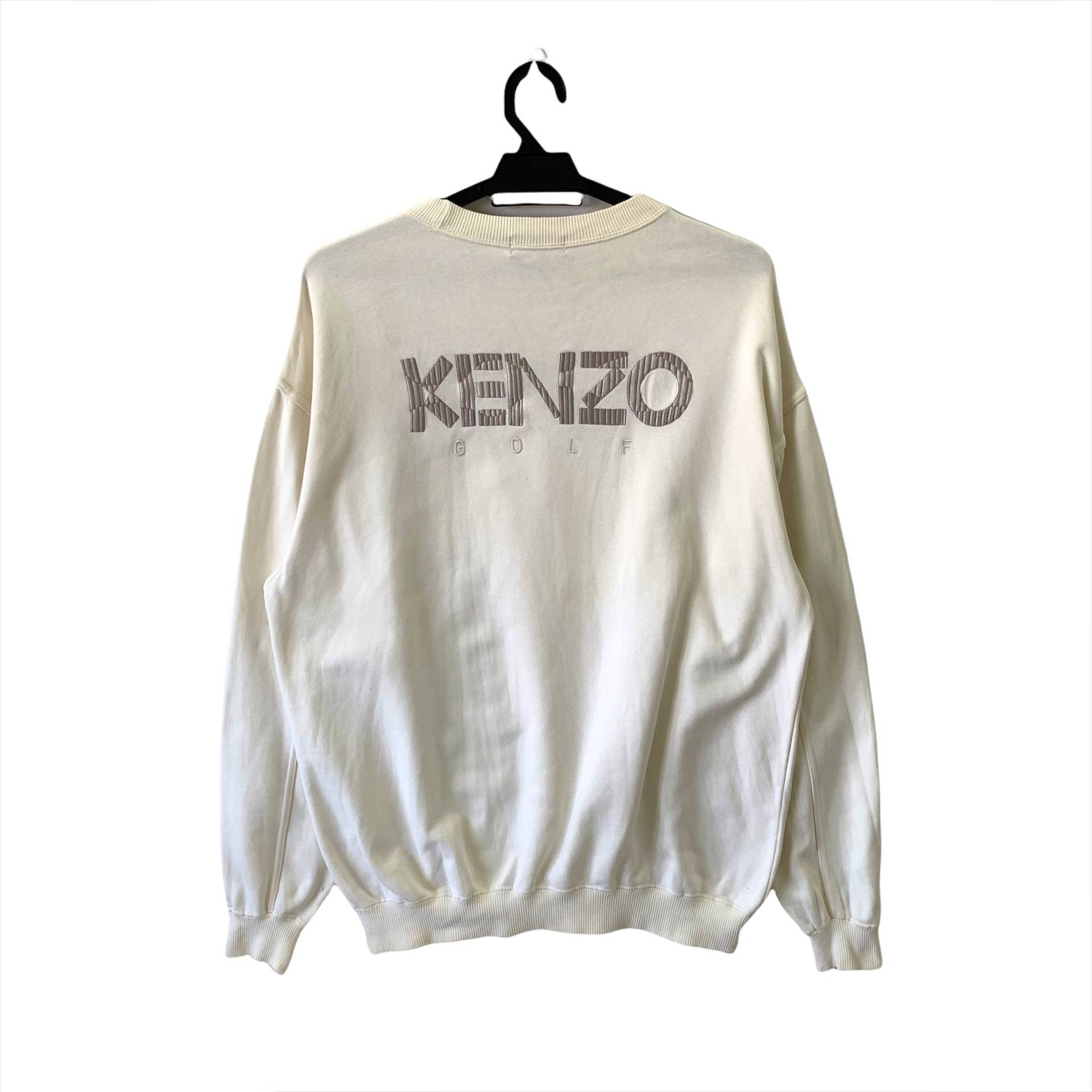 Vintage Kenzo Golf Crewneck Pullover Sweatshirt Gr. L von 43VintageArt