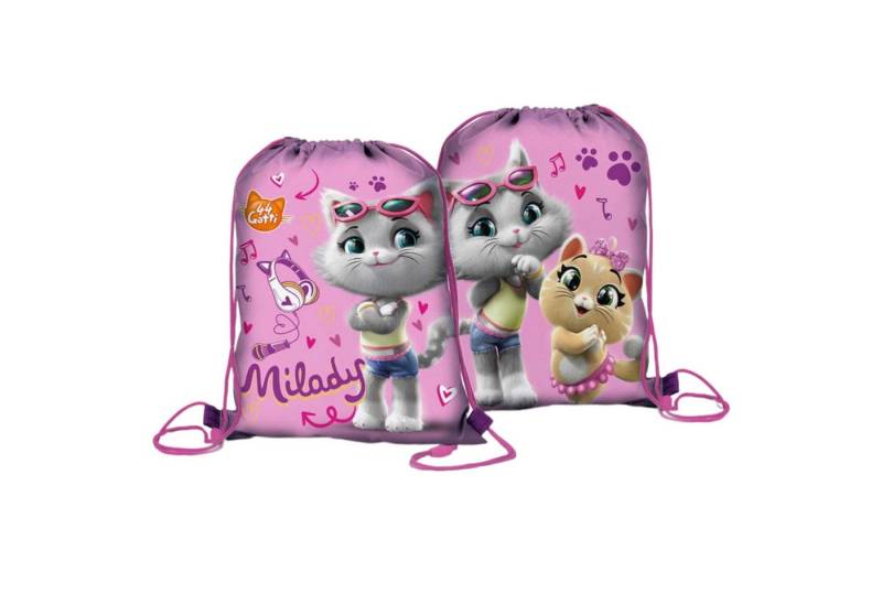 44 Cats Turnbeutel Gymbag für Jungen und Mädchen für Alltag und Aktivitäten von 44 Cats