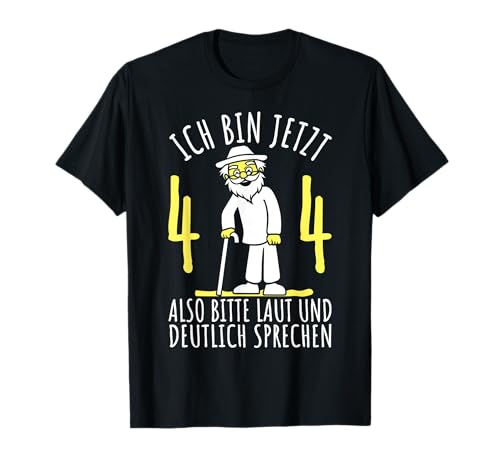 44er Geburtstag Mann, Ich bin 44. Geburtstag lustig Herren T-Shirt von 44 Jahre alt - 44ter Geburtstag Geschenk m/w