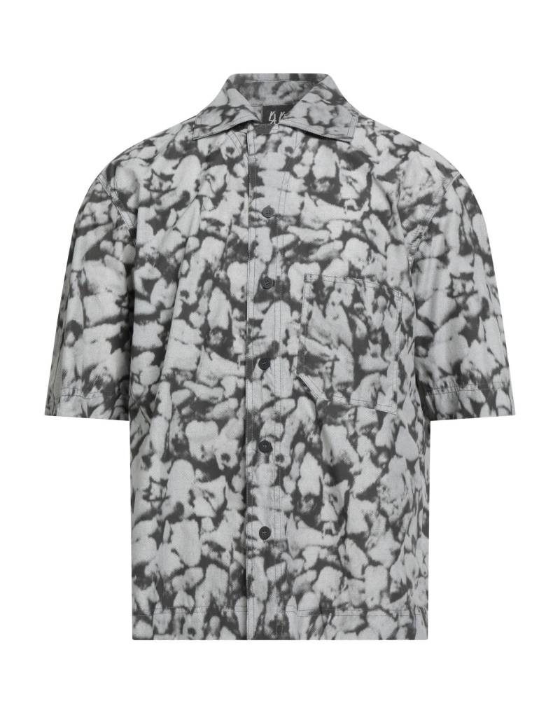 44 LABEL GROUP Hemd Herren Grau von 44 LABEL GROUP