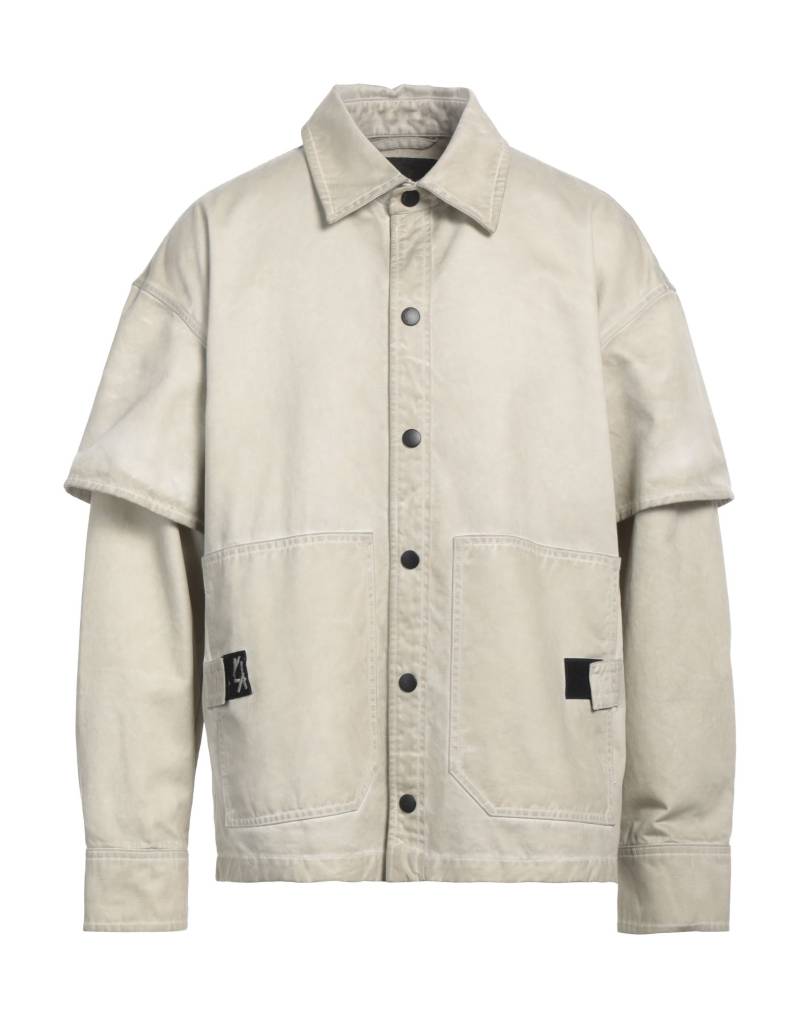 44 LABEL GROUP Hemd Herren Hellgrau von 44 LABEL GROUP