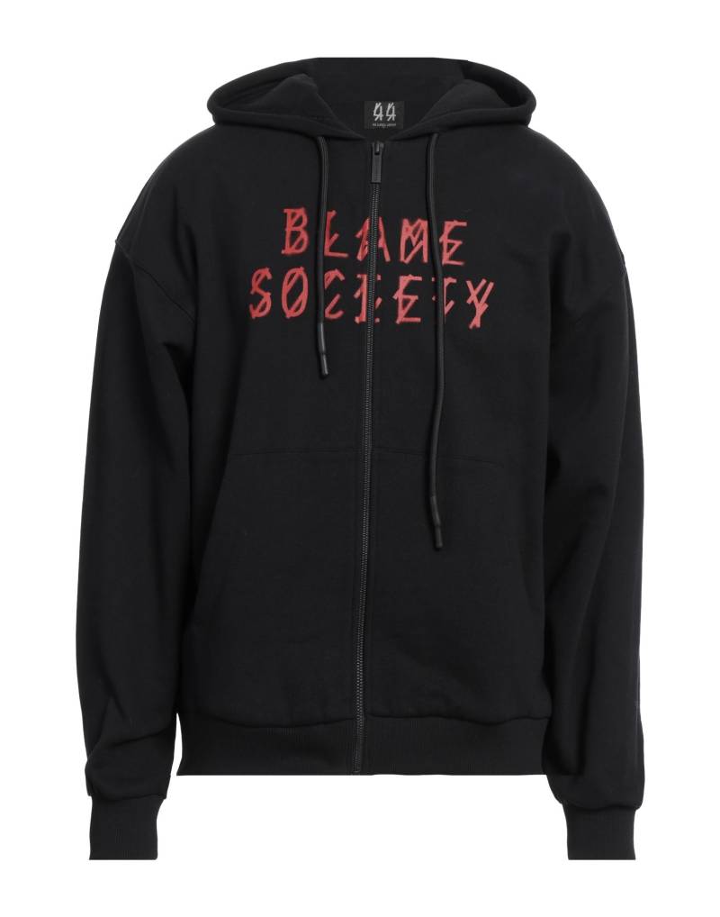 44 LABEL GROUP Sweatshirt Herren Schwarz von 44 LABEL GROUP