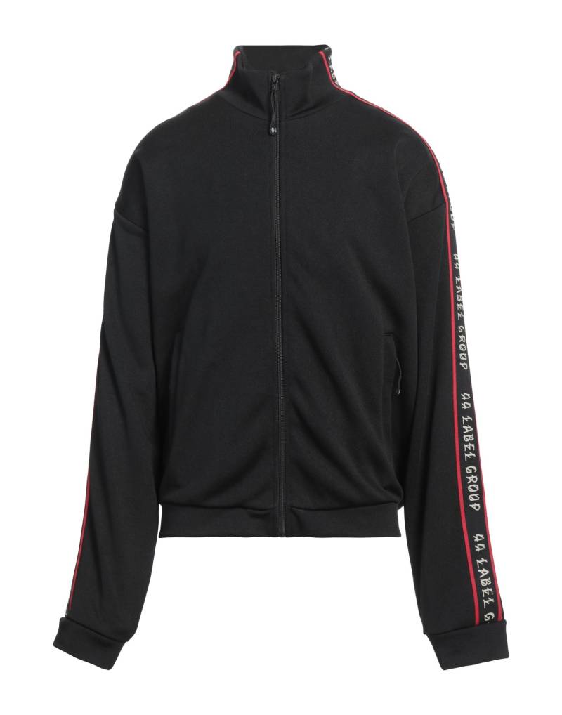 44 LABEL GROUP Sweatshirt Herren Schwarz von 44 LABEL GROUP