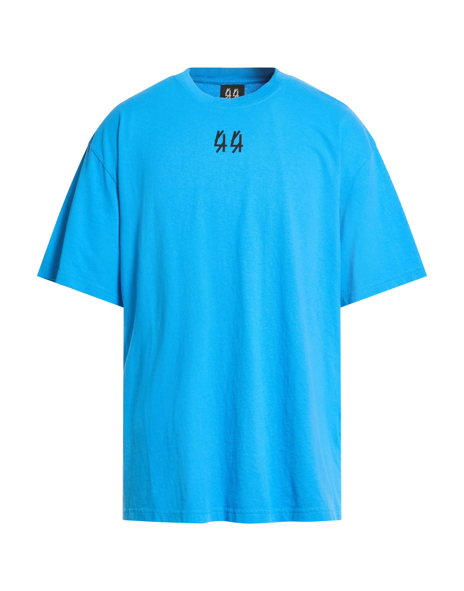 44 LABEL GROUP T-shirts Herren Azurblau von 44 LABEL GROUP