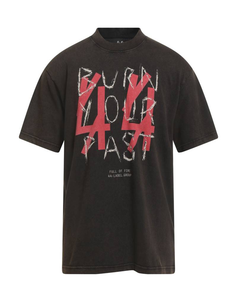 44 LABEL GROUP T-shirts Herren Dunkelbraun von 44 LABEL GROUP