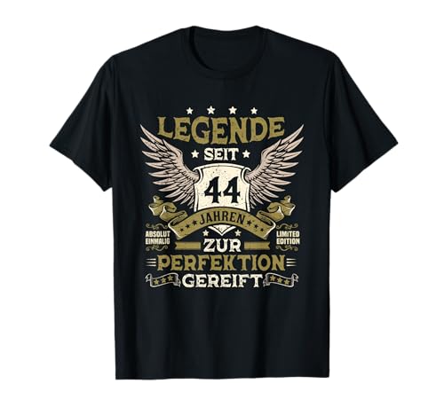 44. Geburtstag Mann Männer 44 Jahre Deko Lustig Geschenk T-Shirt von 44. Geburtstag Geschenke Co.