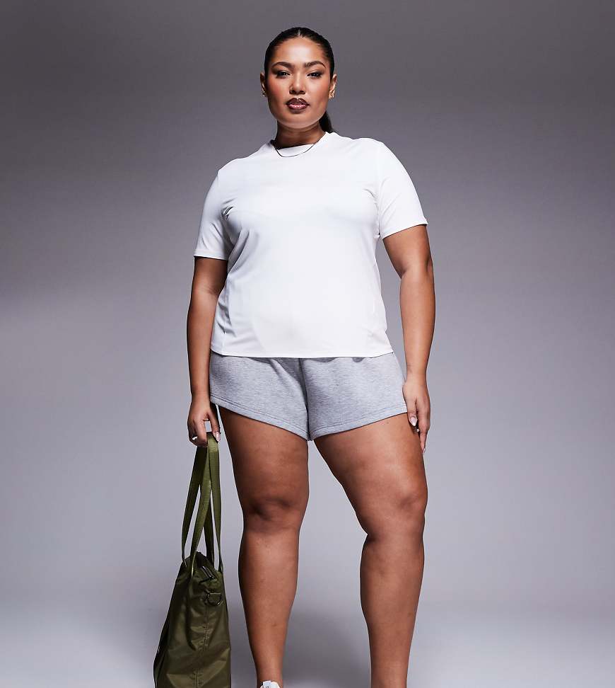 4505 Curve - Icon - Sport-T-Shirt aus schnell trocknendem Material in Weiß 4505 Curve - Icon - Sport-T-Shirt aus schnell trocknendem Material in Weiß von 4505