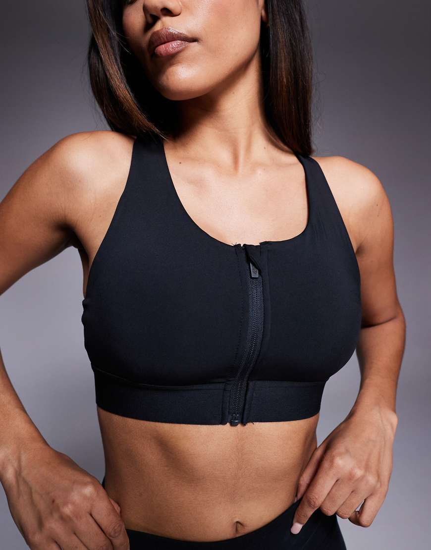 4505 Fuller Bust - Icon - Sport-BH in Schwarz mit hoher Stützkraft, herausnehmbaren Polstern und verstellbaren Trägern, für die größere Brust von 4505