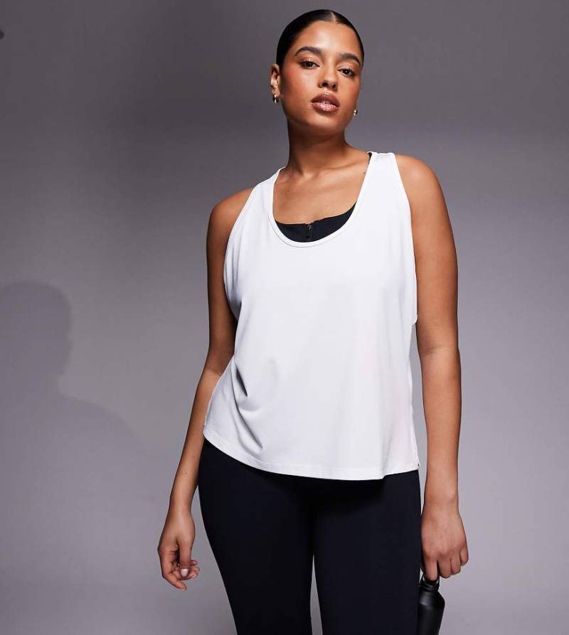 4505 - Icon - Sport-Trägertop aus schnelltrocknendem Funktionsmaterial in Weiß von 4505