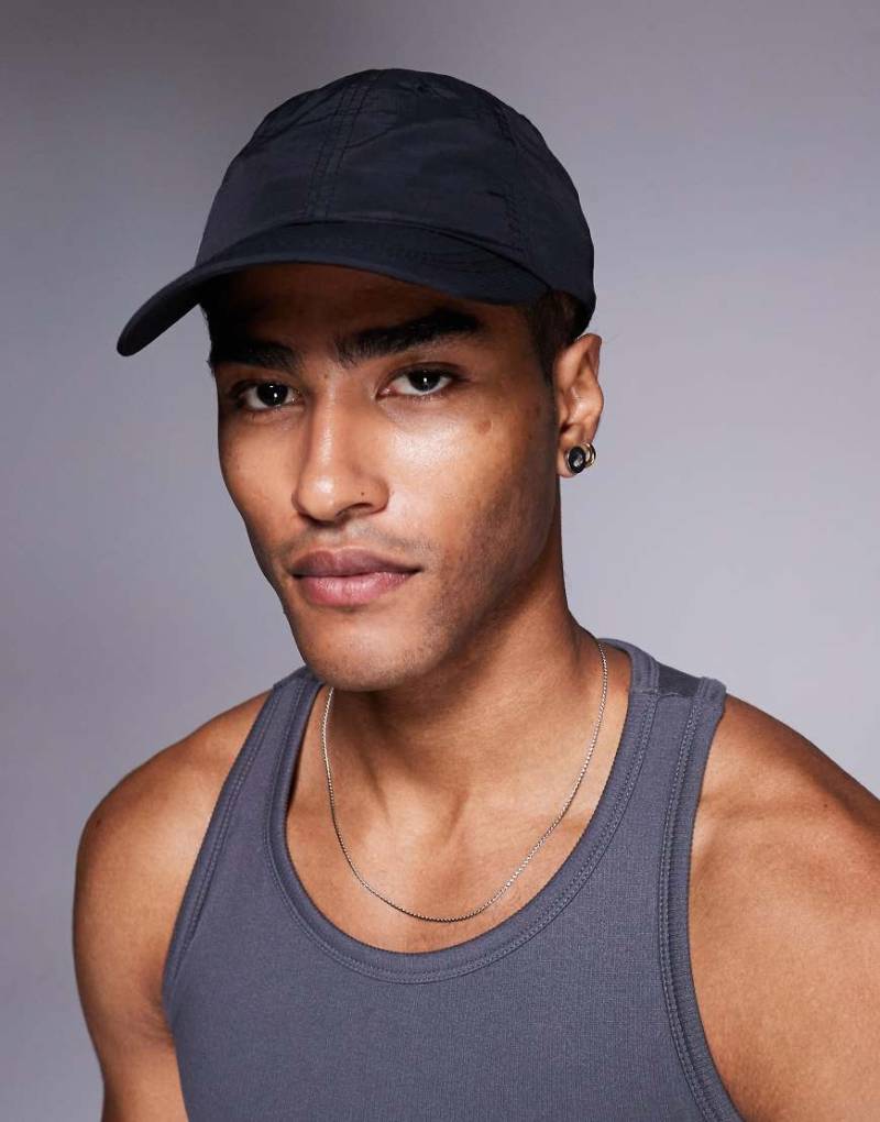 4505 - Schnell trocknende Performance-Laufkappe in Schwarz von 4505