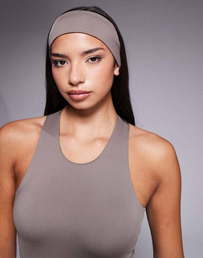 4505 - Sport - Stirnband in Morchelbraun-Neutral 4505 - Sport - Stirnband in Morchelbraun-Neutral von 4505