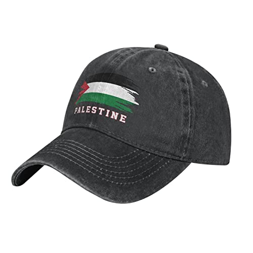 452 Damen Herren Baseball Cap Palästina-Flagge Palästinenser Baseballmütze Verstellbar Angeln Hüte Mode Baseball Kappen Für Laufen Sport Draussen von 452