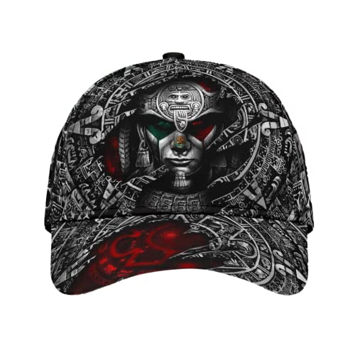 452 Herren Damen Baseballkappe Mexiko Azteken Angeln Hüte Mode Baseball Cap Verstellbar Visier Hut Für Wander Laufen Golf von 452