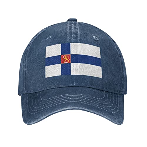 452 Kappe Finnland-Flagge Pferdeschwanz Kappe Uv-Schutz Schachtelhalm Kappe Casual Baseballmütze Für Erwachsene Herren Sommer von 452