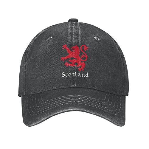 452 Mütze Lion Rampant Schottland Schottisch Flat Hüte Unisex Schachtelhalm Kappe Casual Baseball Cap Für Erwachsene Herren Sport von 452