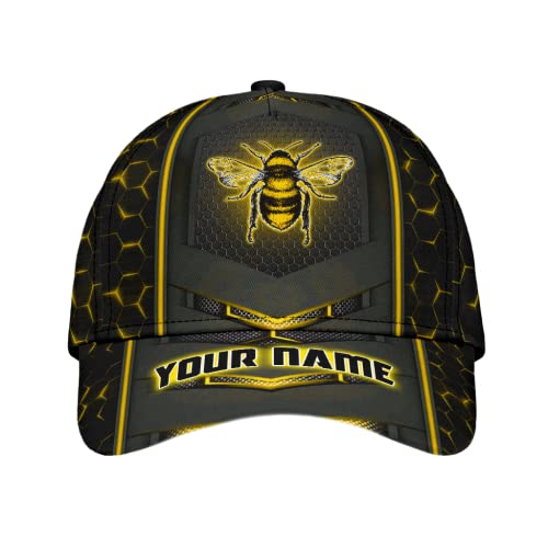 Herren Damen Baseball Kappen Biene Basecap Atmungsaktiv Hip-Hop-Hut Verstellbar Snapback Kappe Für Wander Sport Draussen von 452