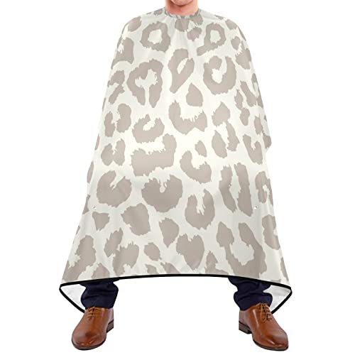 Salon Umhang Leopard Friseur Schneiden Umhang Einstellbar Hairdressing Cape Atmungsaktiv Haircut Barber Cape Für Kinder Haar Styling Salon Haarschnitt 140X170Cm von 452