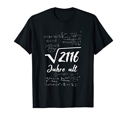 46. Geburtstag Männer Geschenk 46 Jahre Mann Mathe Spruch T-Shirt 46. Geburtstag Männer Geschenk 46 Jahre Mann Mathe Spruch T-Shirt von 46. Geburtstag Geschenke Mathematik Rechnen Motiv