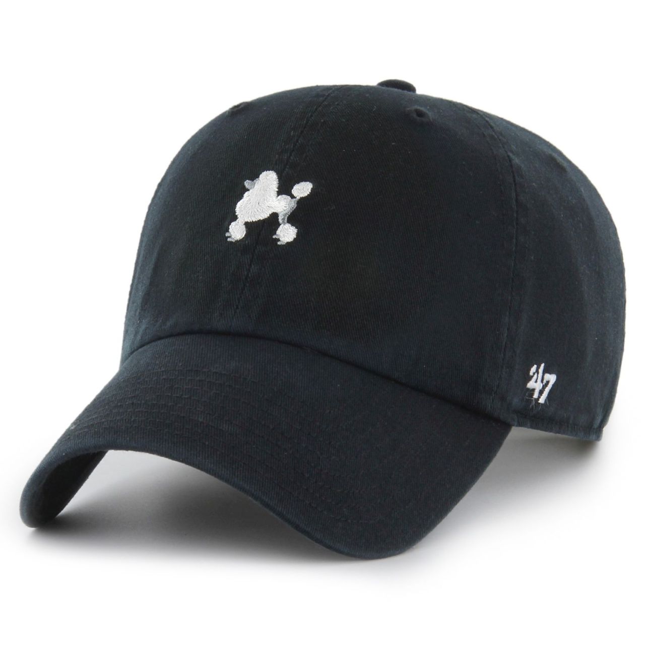 47 Brand Adjustable CLEAN UP Cap - DOG ICON Pudel von 47 Brand