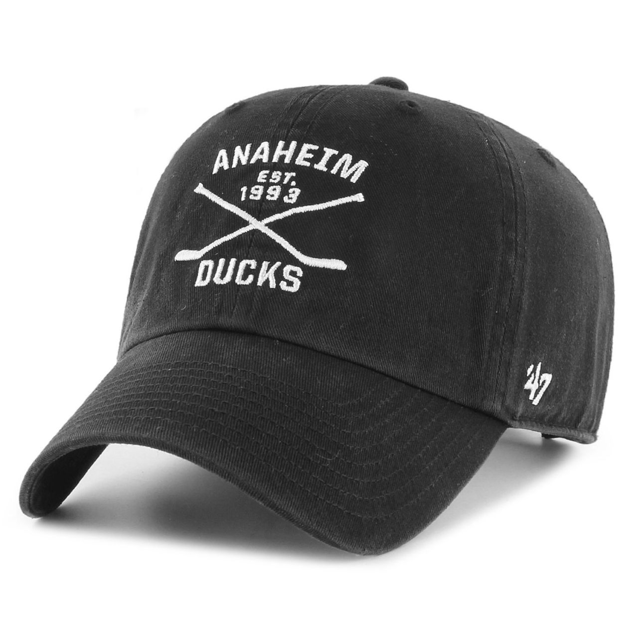 47 Brand Adjustable Cap - AXIS Anaheim Ducks schwarz von 47 Brand