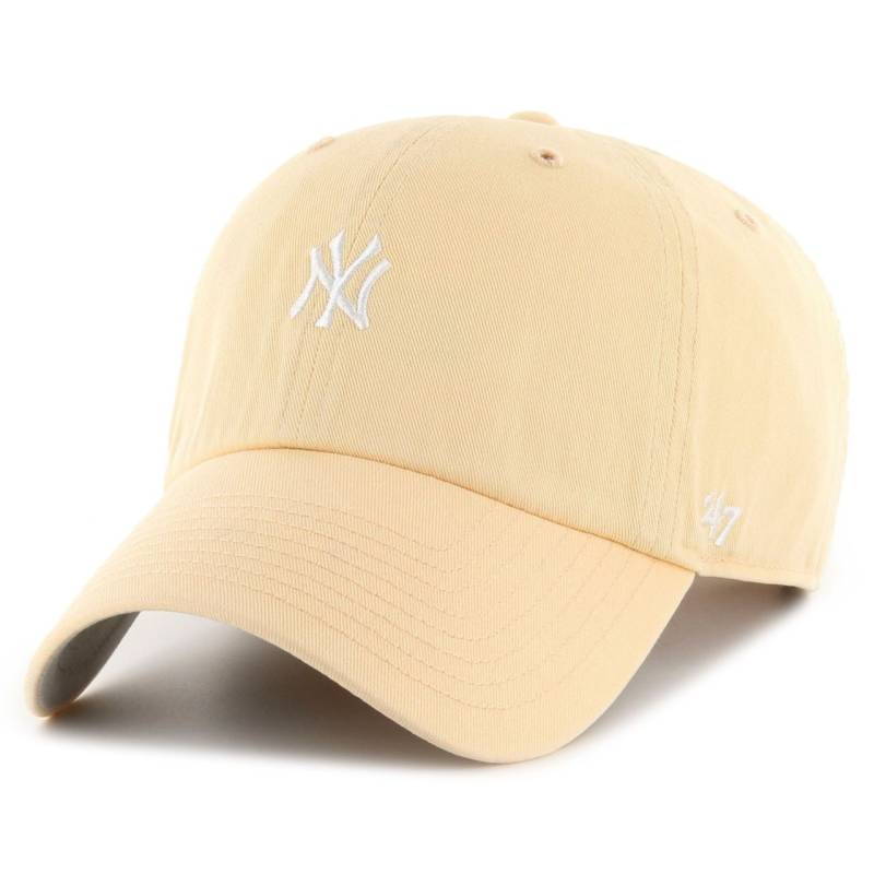 47 Brand Adjustable Cap - BASE New York Yankees apricot von 47 Brand