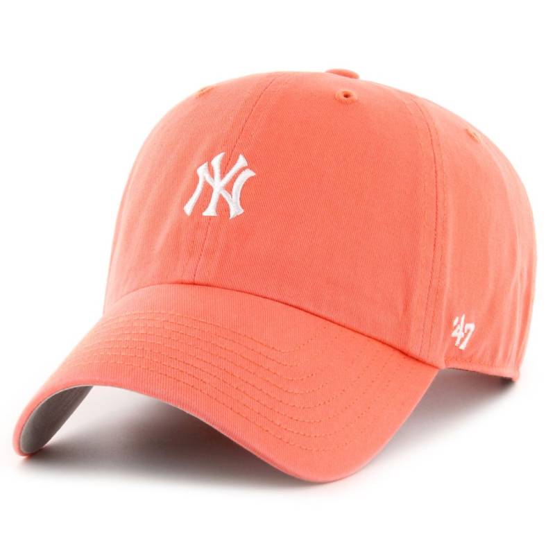 47 Brand Adjustable Cap - BASE New York Yankees grapefruit von 47 Brand