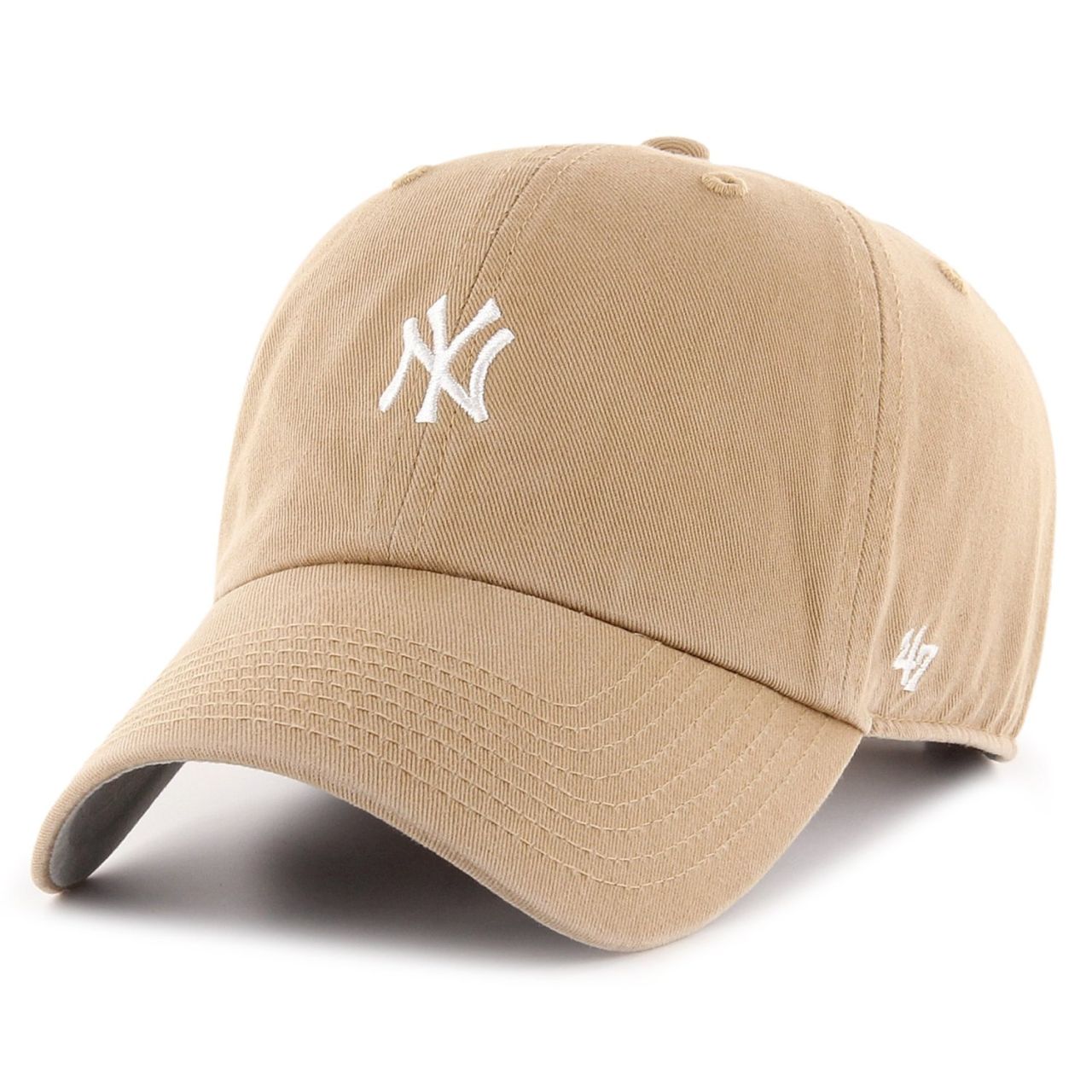 47 Brand Adjustable Cap - BASE New York Yankees khaki von 47 Brand