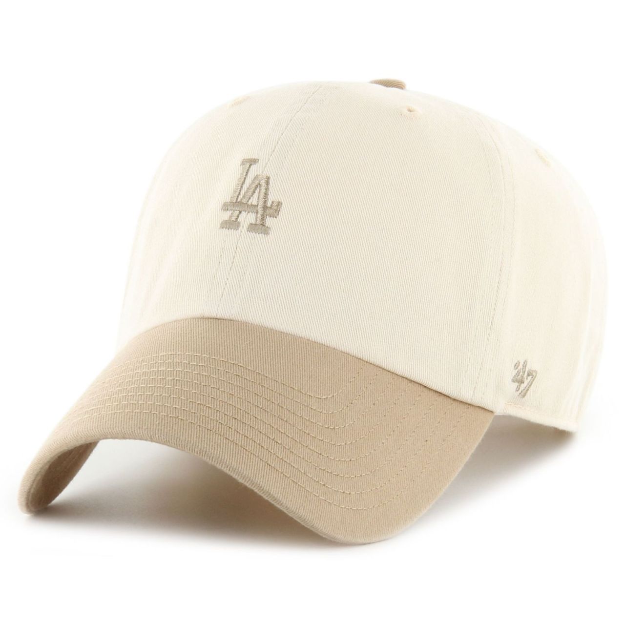 47 Brand Adjustable Cap - BASE TT Los Angeles Dodgers beige von 47 Brand