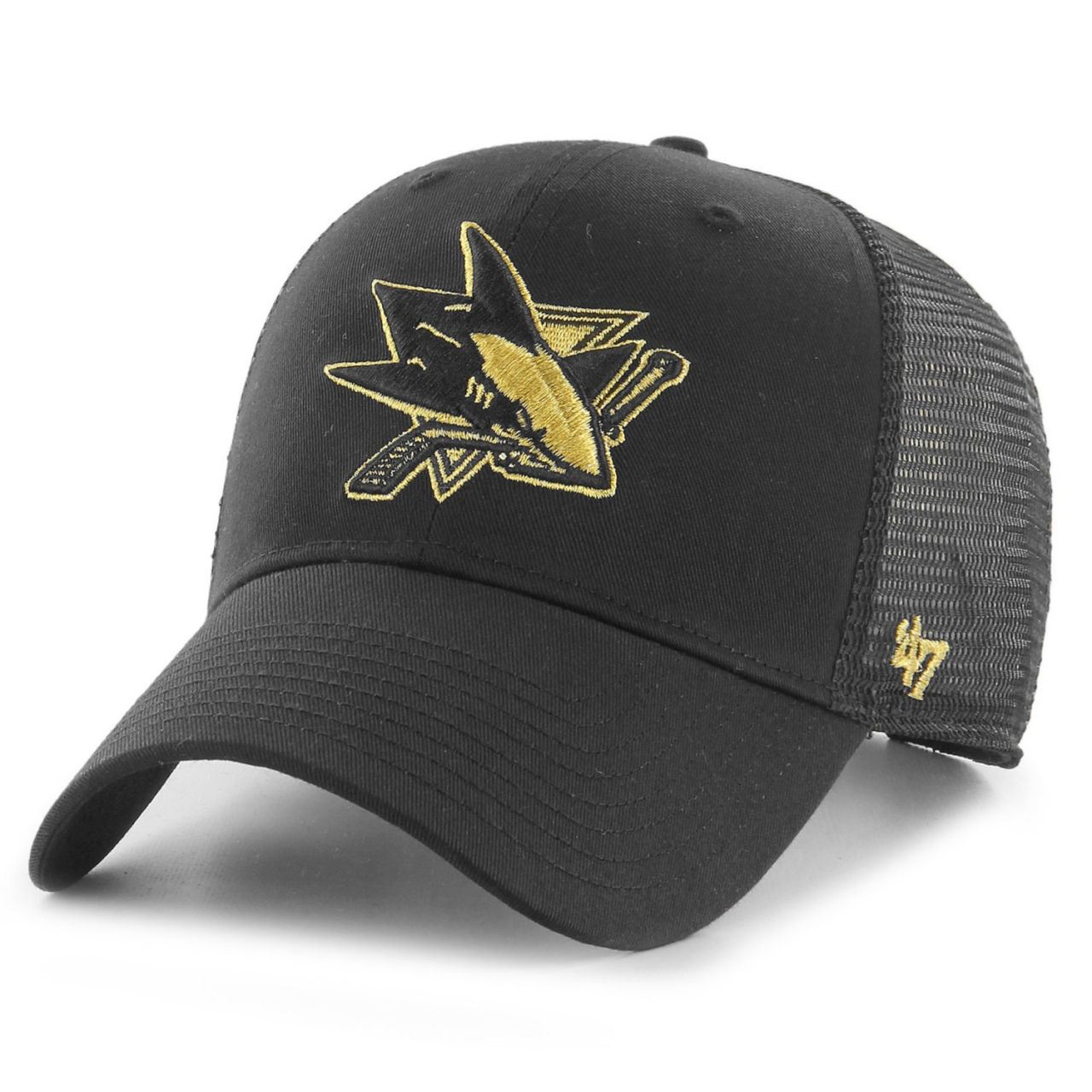 47 Brand Adjustable Cap - BRANSON Metallic San Jose Sharks von 47 Brand