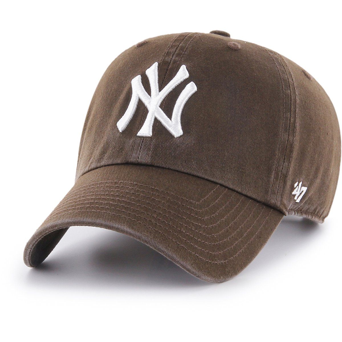 47 Brand Adjustable Cap - CLEAN UP New York Yankees braun von 47 Brand