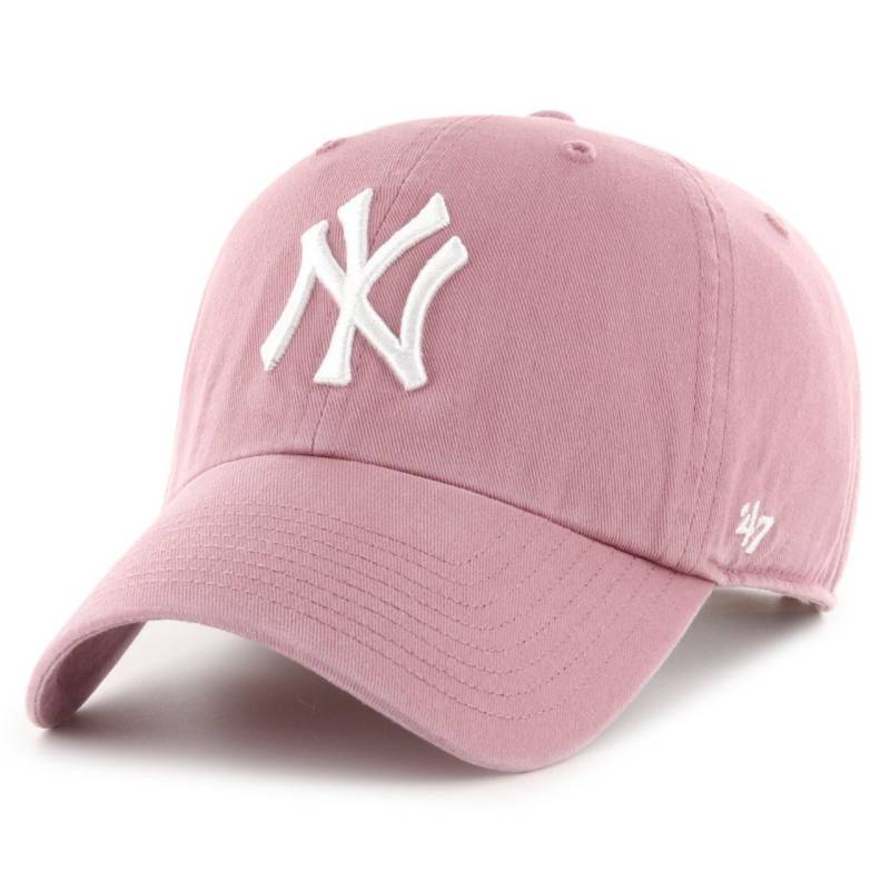 47 Brand Adjustable Cap - CLEAN UP New York Yankees mauve von 47 Brand