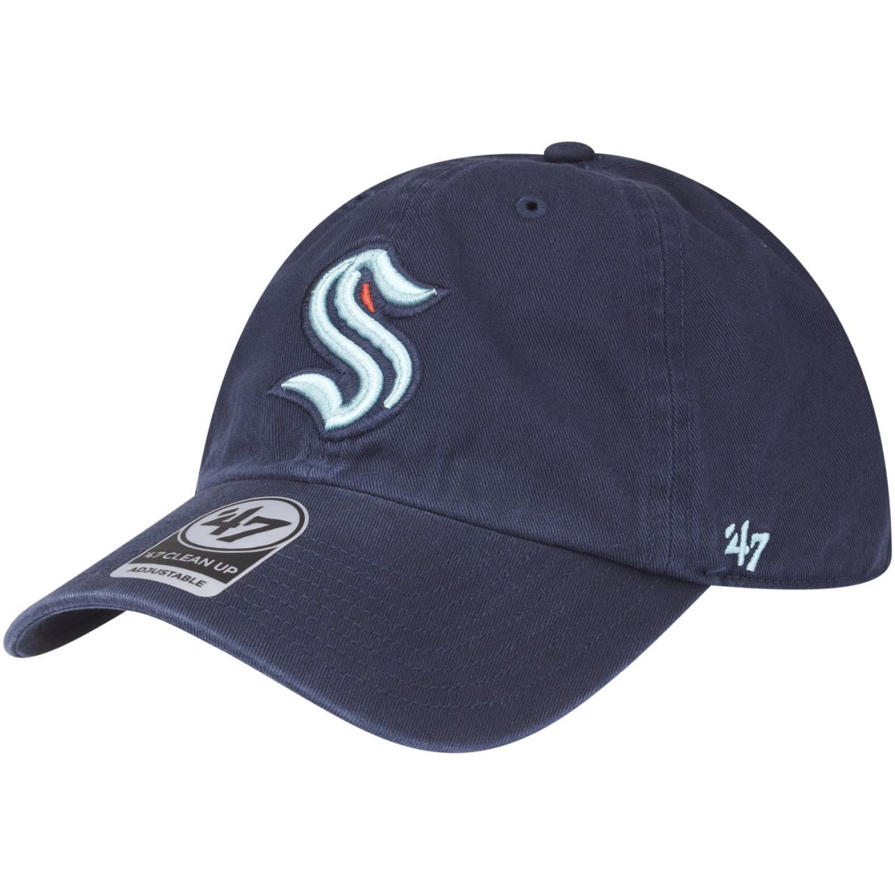 47 Brand Adjustable Cap - CLEAN UP Seattle Kraken navy von 47 Brand