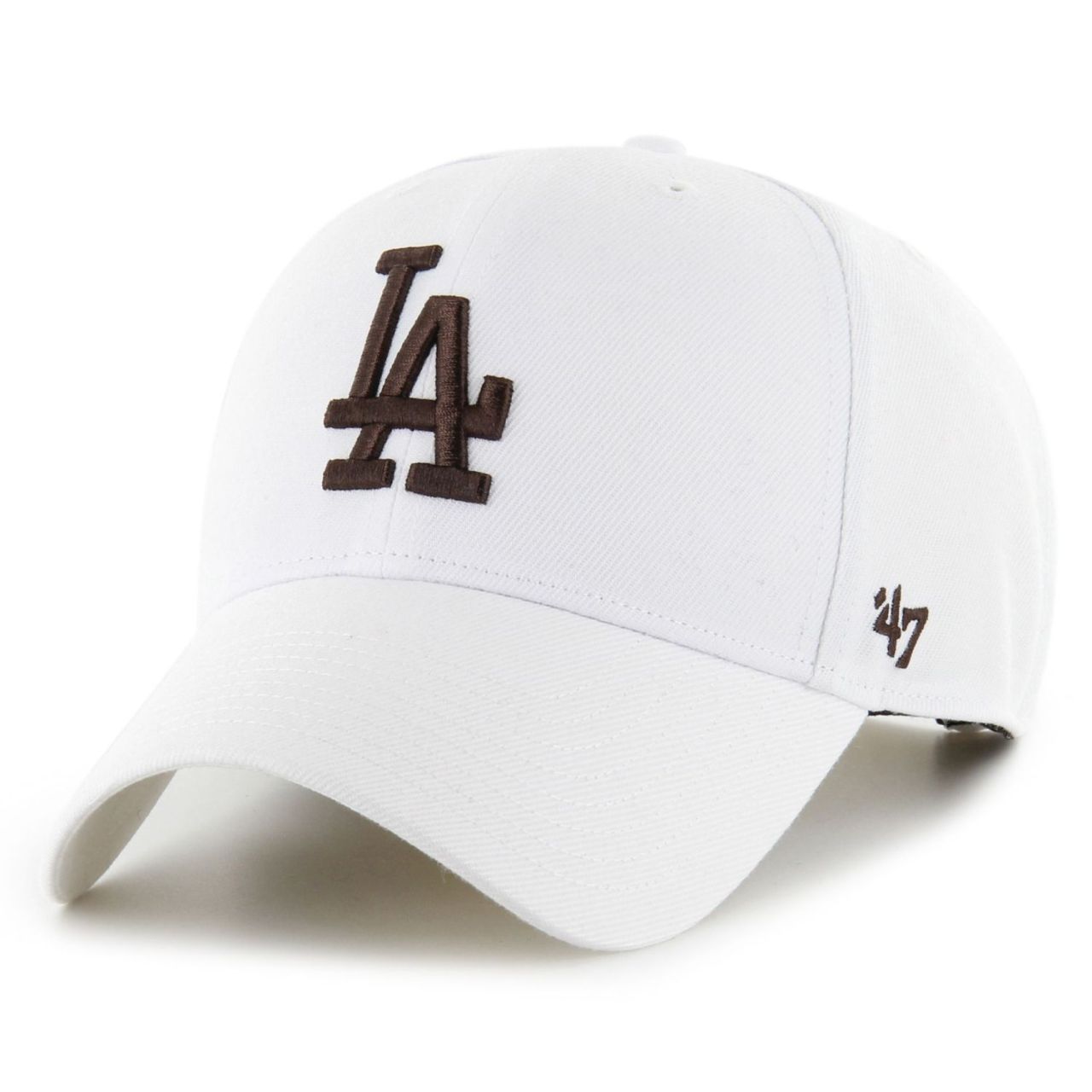47 Brand Adjustable Cap - MLB Los Angeles Dodgers weiß von 47 Brand