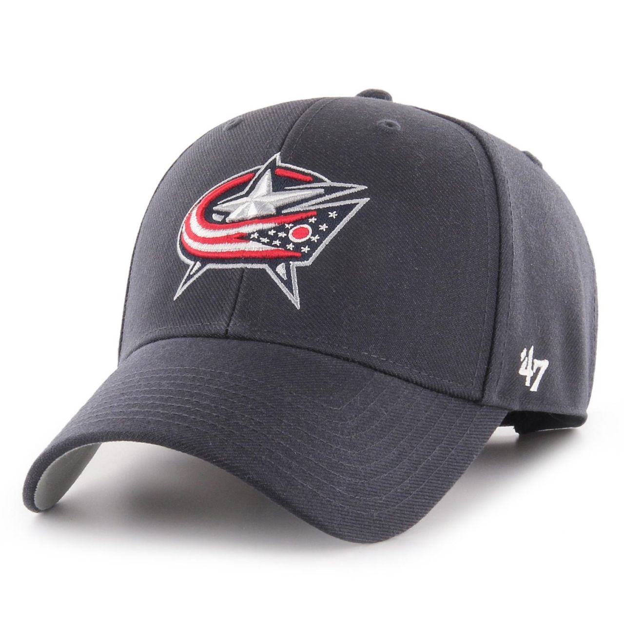 47 Brand Adjustable Cap - NHL Columbus Blue Jackets navy von 47 Brand