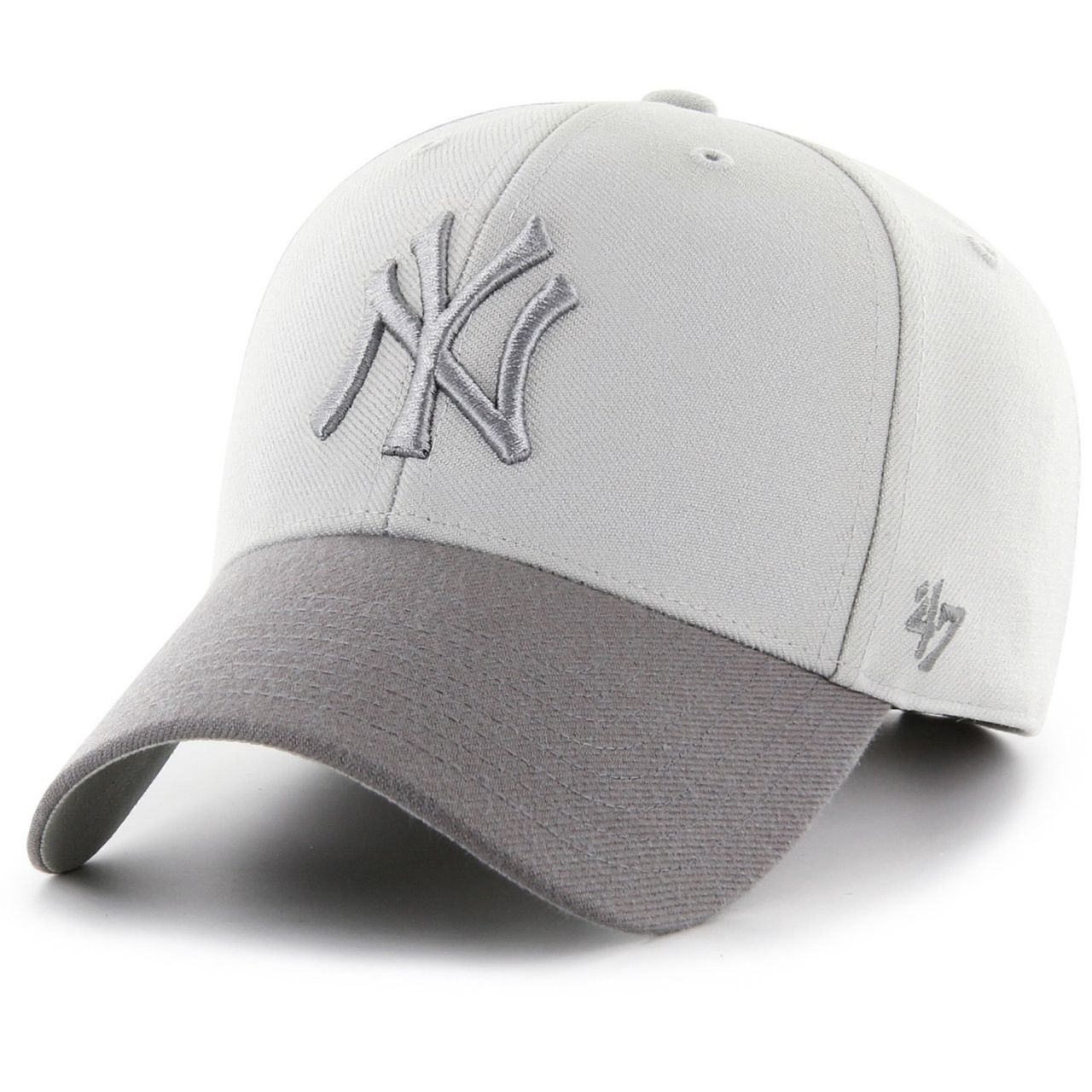 47 Brand Adjustable Cap - MLB New York Yankees grau von 47 Brand