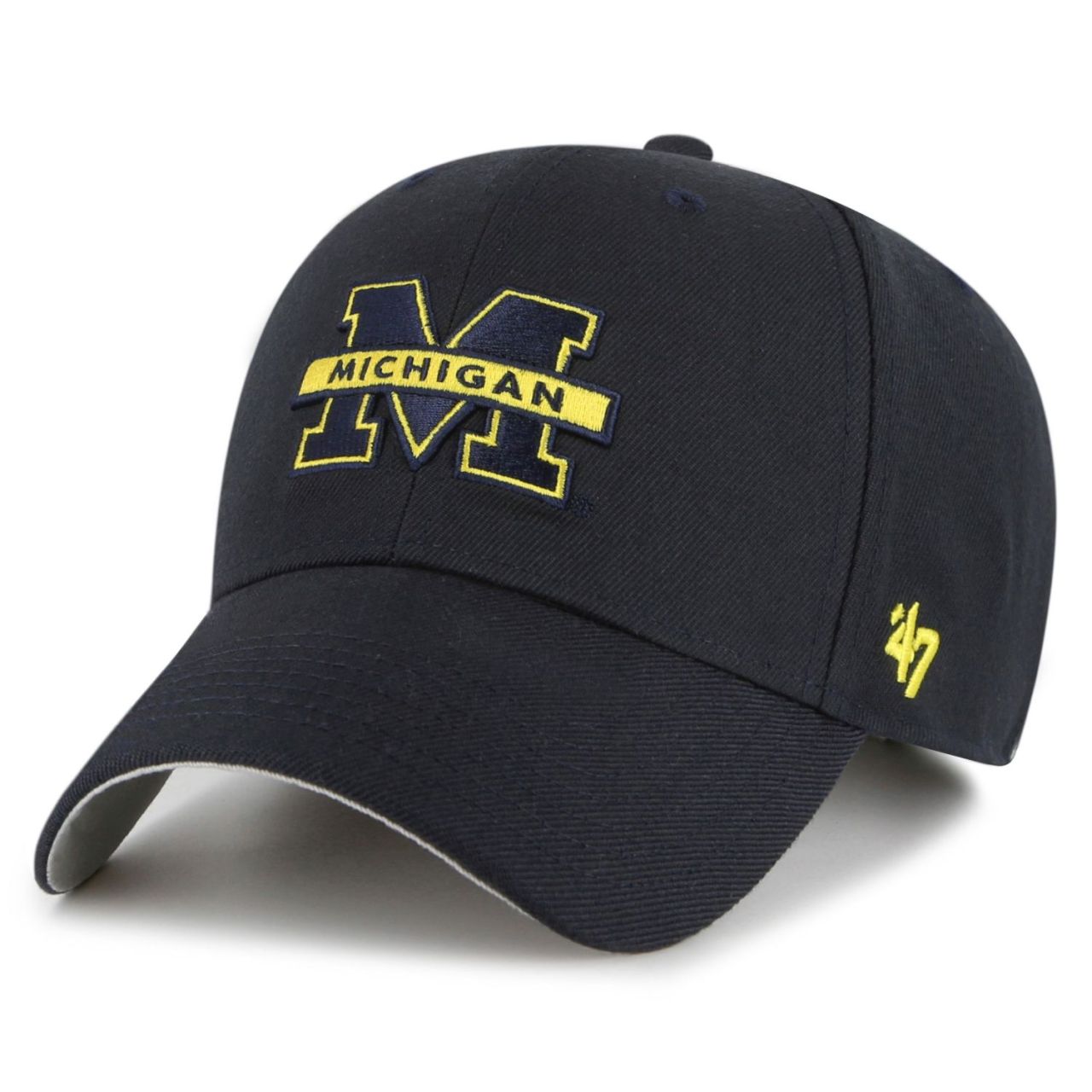 47 Brand Adjustable Cap - NCAA Michigan Wolverines navy von 47 Brand