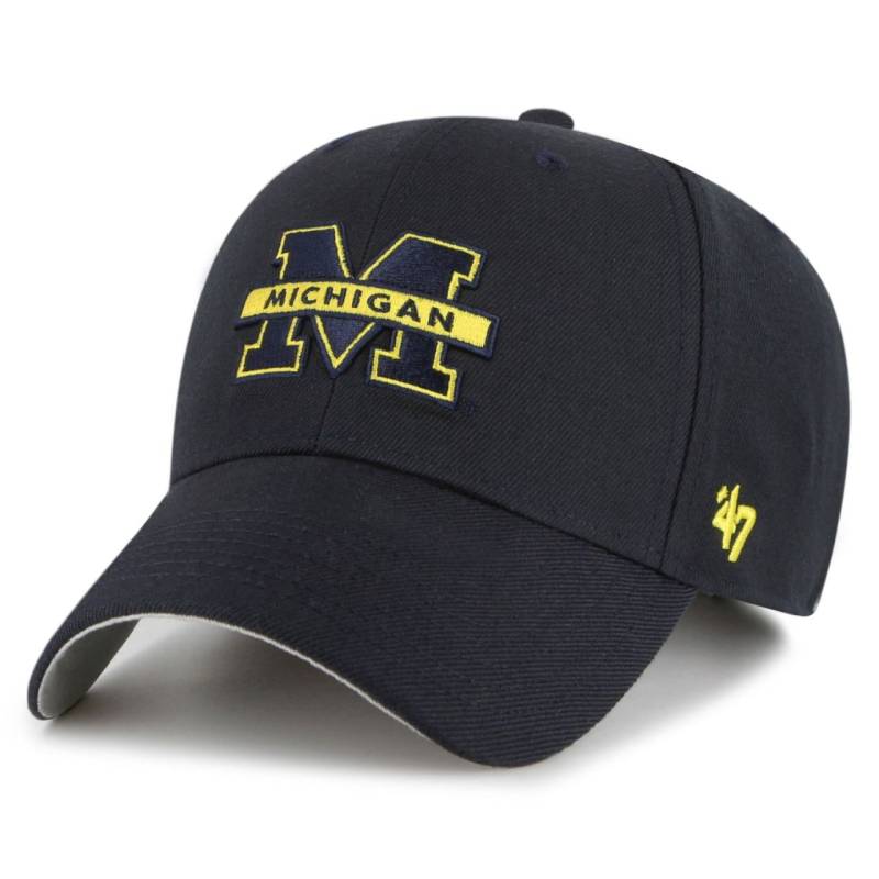 47 Brand Adjustable Cap - NCAA Michigan Wolverines navy von 47 Brand