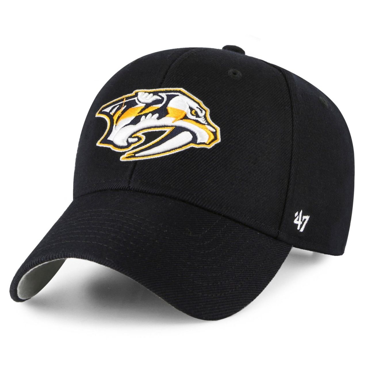 47 Brand Adjustable Cap - NHL Nashville Predators schwarz von 47 Brand