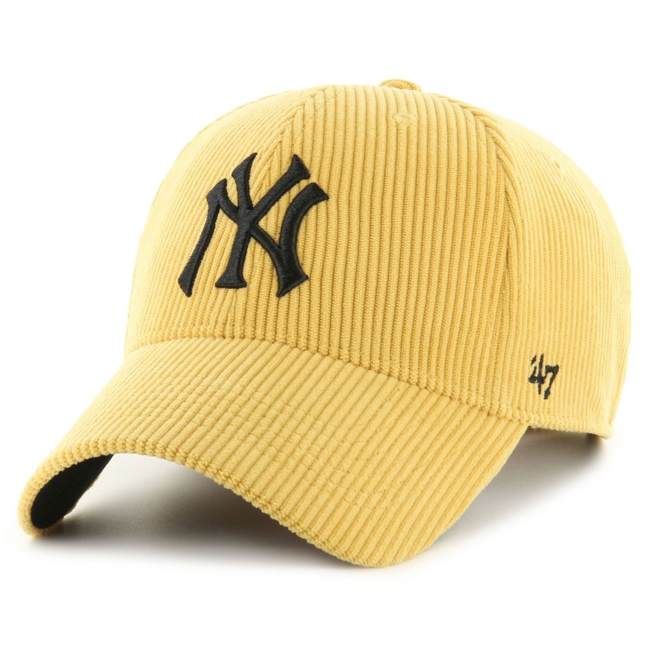 47 Brand Adjustable Thick Kord Cap New York Yankees maize von 47 Brand