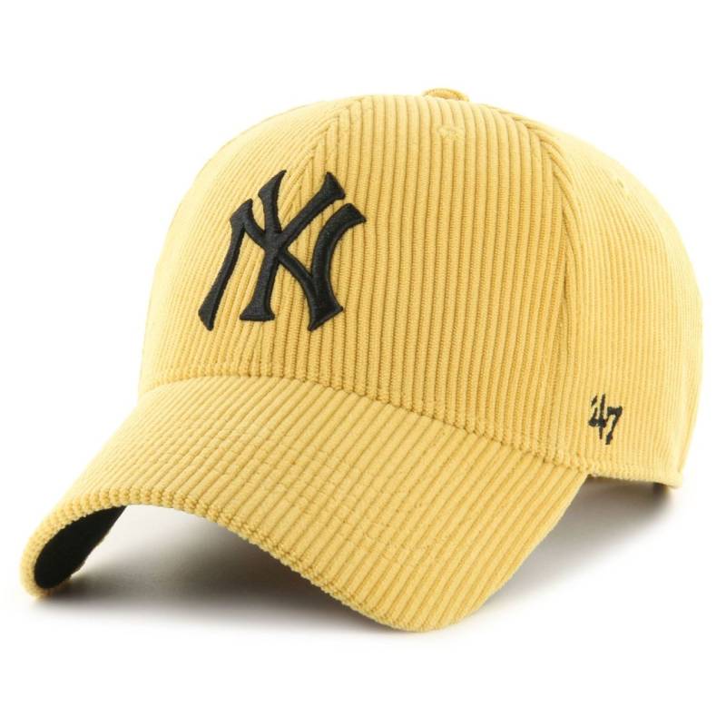 47 Brand Adjustable Thick Kord Cap New York Yankees maize von 47 Brand