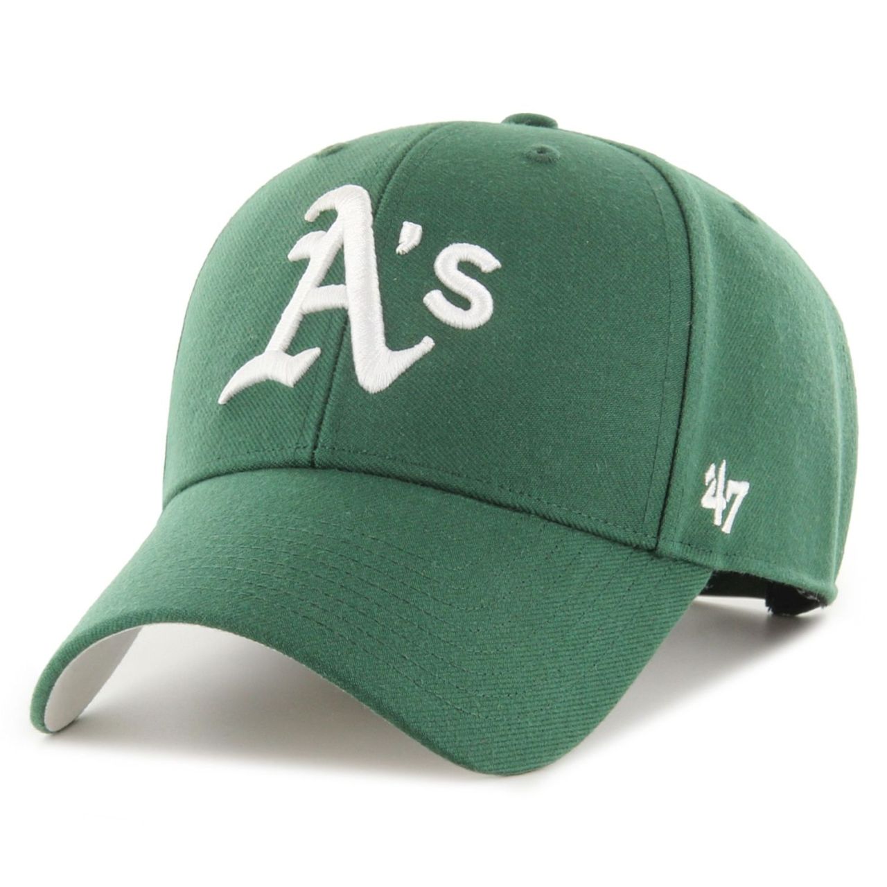 47 Brand Ballpark Cap - CLEAN UP Oakland Athletics grün von 47 Brand