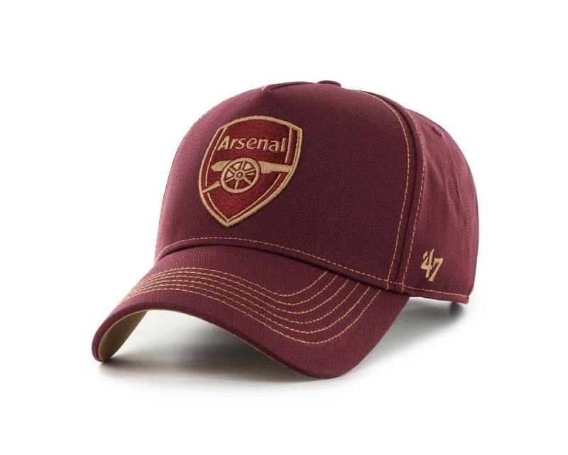 '47 Brand Baseball Cap '47 Brand Cap Arsenal FC Contrast Stitch '47 MVP DT Dark Maroon (Basecap) von '47 Brand