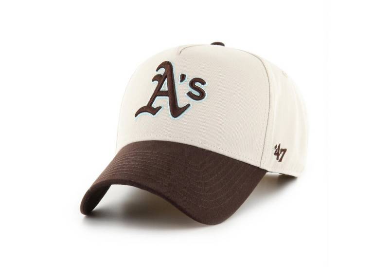 '47 Brand Baseball Cap '47 Brand Cap MLB Athletics Sure Shot TT Cotton '47 MVP DT (Basecap, Basecap) 40 Jahre Oakland Athletics Patch von '47 Brand